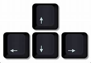 Keyboard navigational arrows