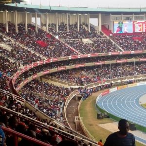 Kasarani Stadium, Nairobi, almost full