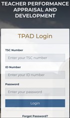 The new TPAD 2 window for creating and accessing your TPAD account for appraisals.