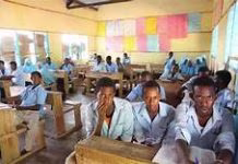 File photo- Students learning in a public school
