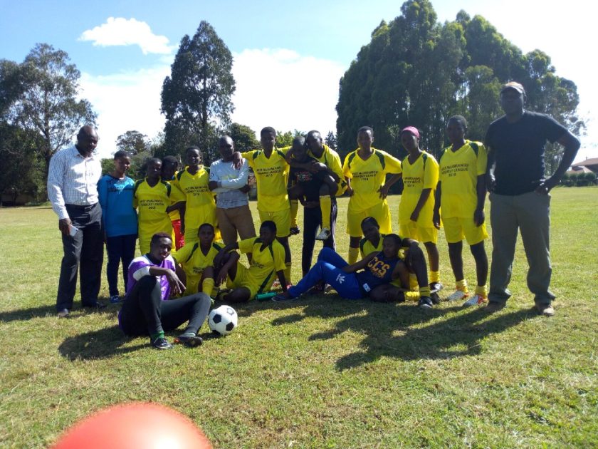 Visitors Nyamira Starlets in a hard fought win against Solasa ladies FC in an FKF division one tie.