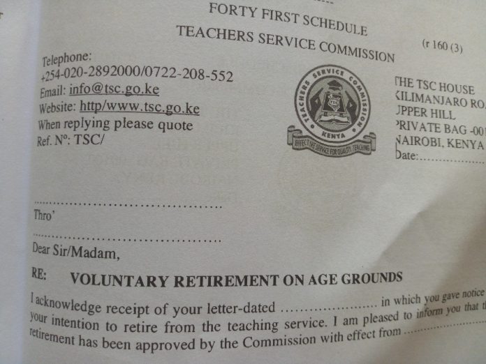 VOLUNTARY RETIREMENT ON HEALTH GROUNDS VOLUNTARY RETIREMENT ON HEALTH GROUNDS