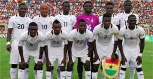 File- photo Ghana's football team, the Black stars