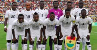 File- photo Ghana's football team, the Black stars