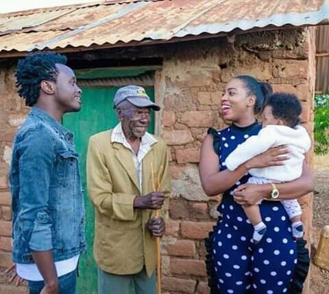 Singer bahati ‘roasted’ online for failing to put up a decent house for his grand parents