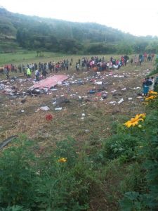 Read more about the article Fort Ternan Tragedy: Death toll from the early morning bus accident rises to 50, as Raila mourns the deaths