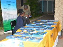 Display of Moran Publishers' latest book.