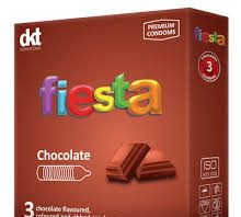 Fiesta chocolate condoms