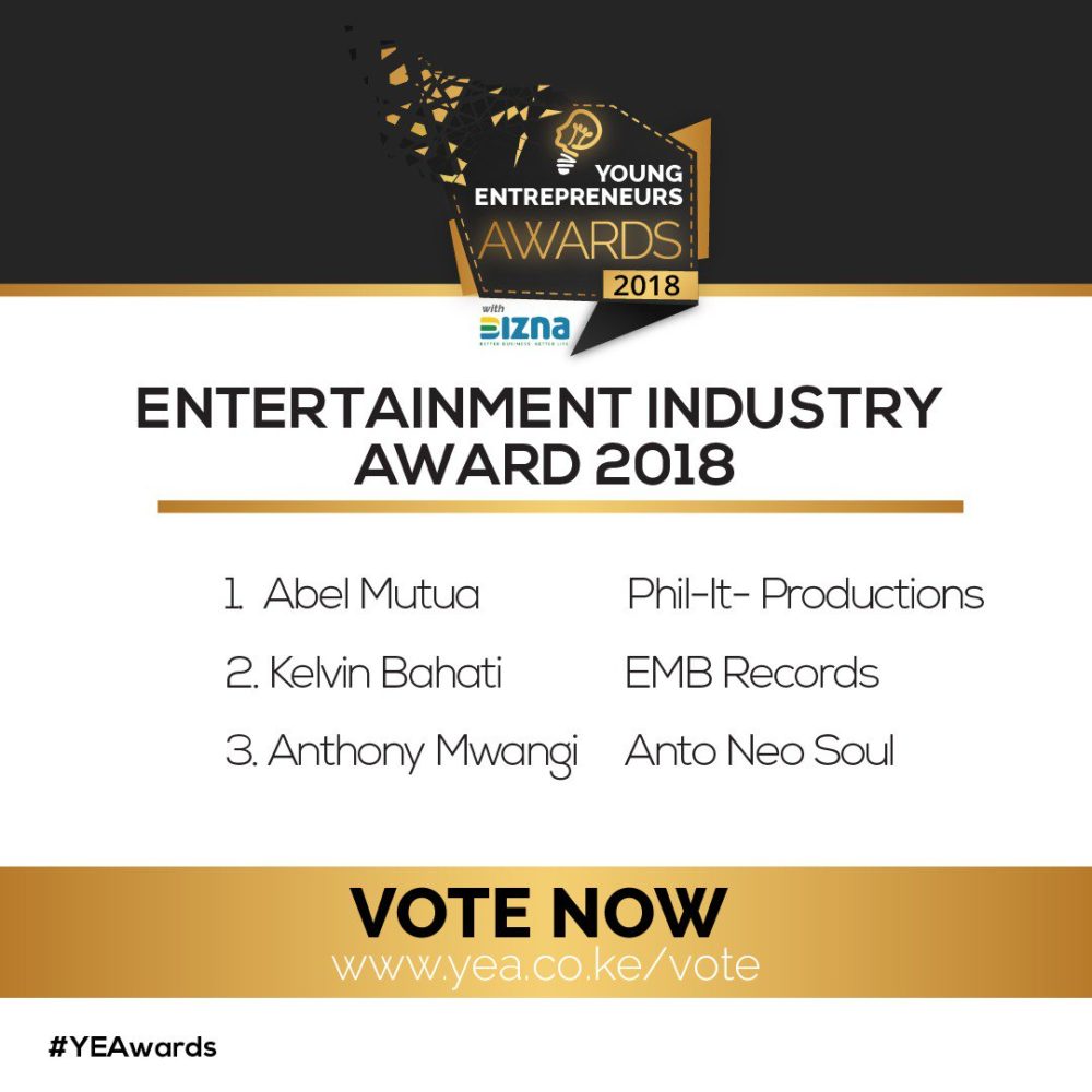 Read more about the article Nominees for the Young Entrepreneurs Awards (YEA)- 2018; Vote for favourite nominees