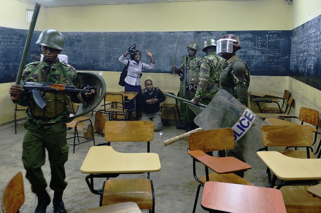 Police brutality against Maseno University students