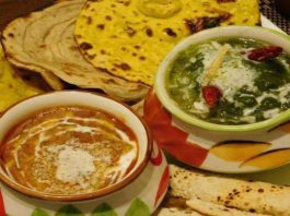 A nice Chapatis meal