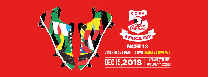 Africa Copa Coca Cola Soccer  Championship, Nakuru- Kenya, 2018- Collated Day one Results