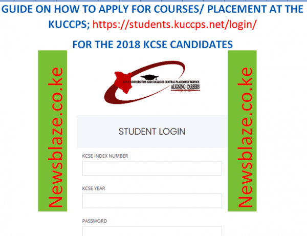 KUCCPS guide for the 2018 KCSE candidates