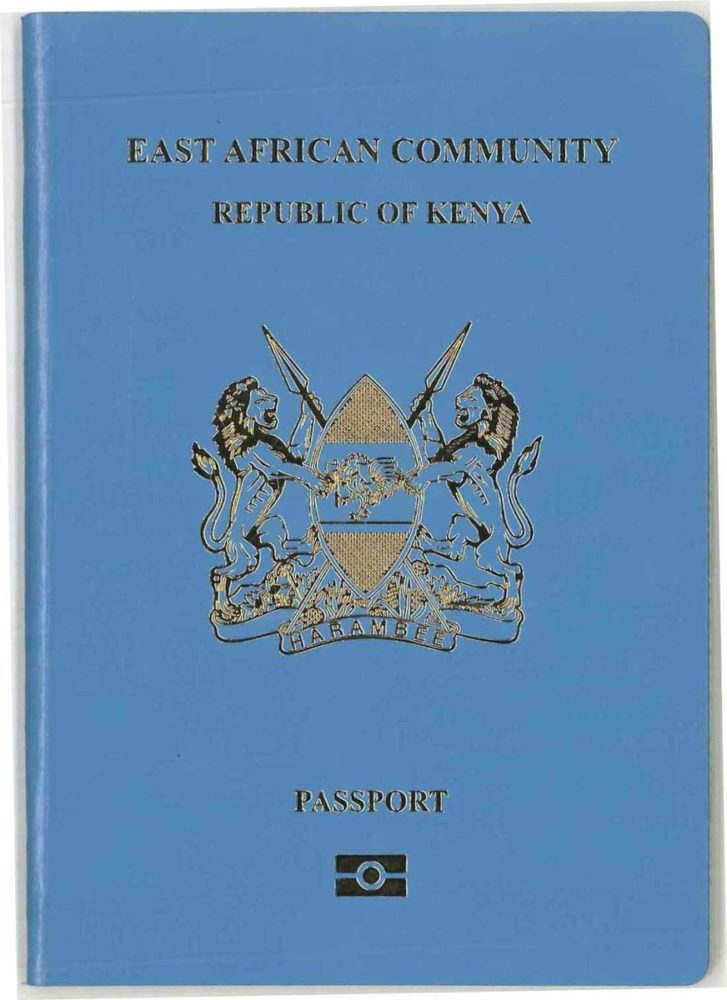 The New Epassport for Kenyans.