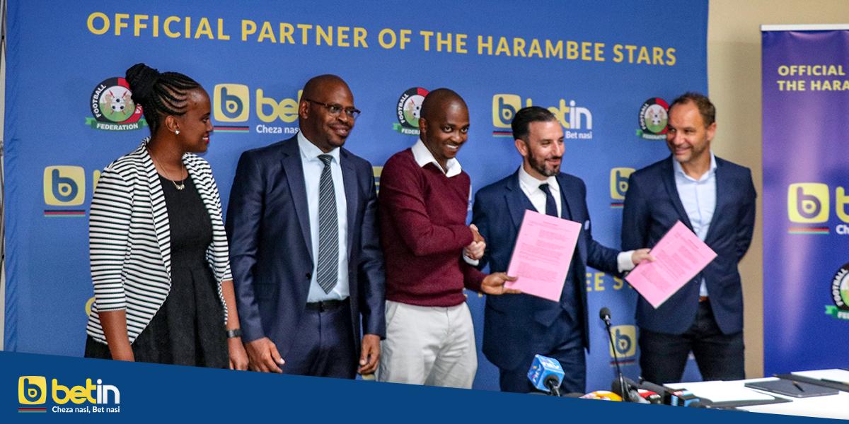 FKF unveils new sponsor for the National Soccer Team, Harambee Stars