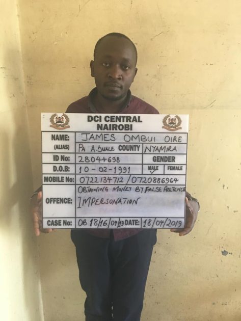 Fraudulent ‘Aden Duale’ Bursaries; Nyamira Man running fake Majority Leader Social Media accounts arrested