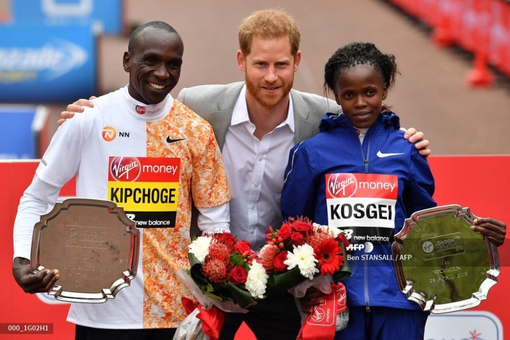 Read more about the article Kipchoge, Kosgei reign supreme at the 2019 London marathon; congratulatory messages flow in.