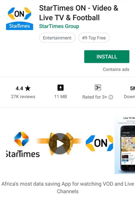 How to link your StarTimes Decoder to your mobile phone- guide and information on the Startimes App