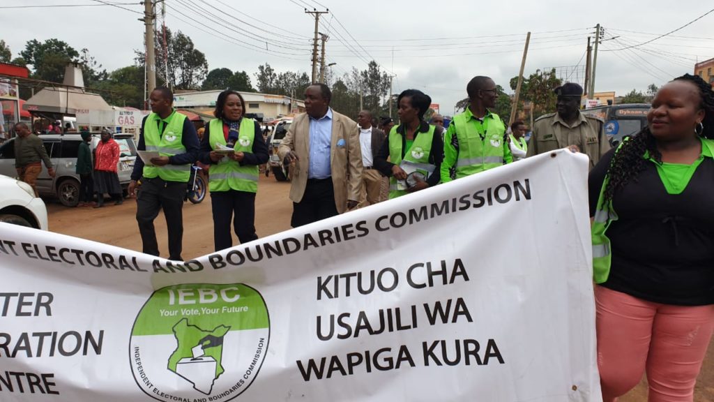 BBI referendum collection of signatures by IEBC.