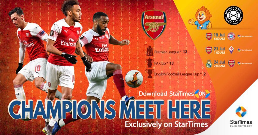 Read more about the article Top European football clubs to face off at this year’s International Champions cup; here are the details, fixtures and TV schedule