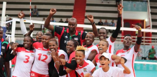 Kenya volleyball Women's team Malkia Strikers won Gold Medal at this year's All Africa Games. They defeated Cameroon 3 sets to 1 at a pulsating final played on Friday night.