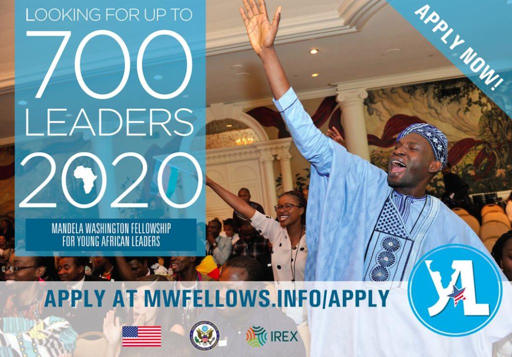 The 2020 Mandela Washington Fellowship