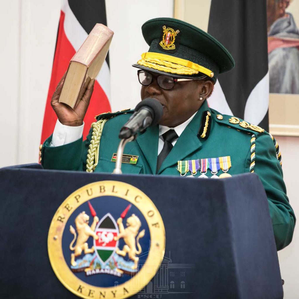 The new NYS Director General Matilda Sakwa.