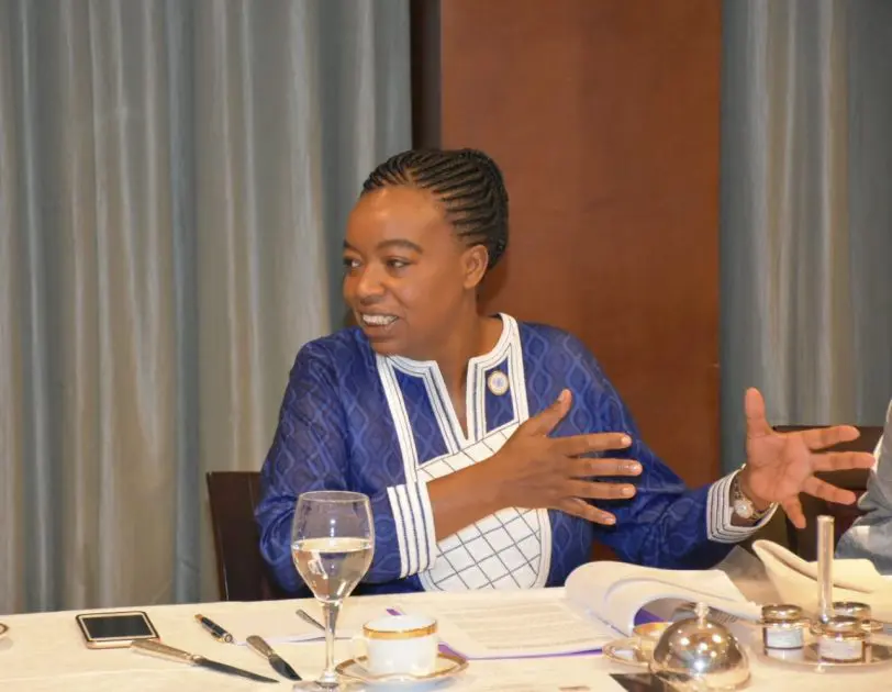 IMG_20190918_213844 Amb. Monica Juma who is the Cabinet Secretary, Ministry of Foreign Affairs- Kenya