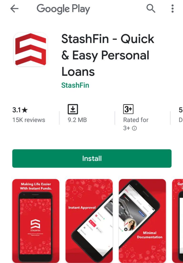 Quick and Easy Personal mobile loans: The Stashfin loan App and how to get lending easily