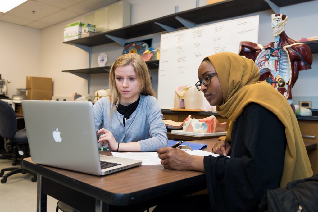 Students at the University of Michigan. which takes Kalamazoo Promise scholarships. (Daryl Marshke, Michigan Photography, University of Michigan)