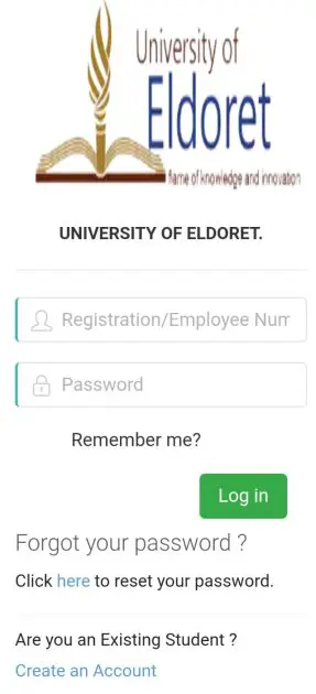How to Log in to University of Eldoret Students Portal, https://portal.uoeld.ac.ke, for Registration, E-Learning, Hostel Booking, Fees, Courses and Exam Results