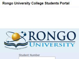 How to Log in to Rongo University Students Portal, for Registration, E-Learning, Hostel Booking, Fees, Courses and Exam Results