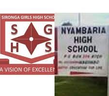 Full list of Sub County Secondary Schools in Nyamira County; School KNEC Code, Type, Cluster, and Category.
