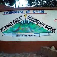 Sub County Secondary Schools in Nyeri County; School KNEC Code, Type, Cluster, and Category