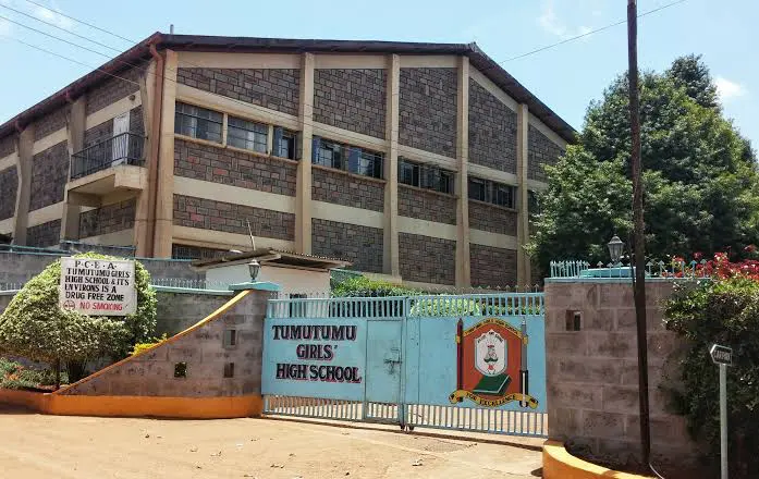 Tumutumu Girls' High Extra County Secondary School in Nyeri County; School KNEC Code, Type, Cluster, and Category Tumutumu Girls' High Extra County Secondary School in Nyeri County; School KNEC Code, Type, Cluster, and Category
