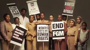 Stop Female Genital Mutilation, FGM, Campaign.