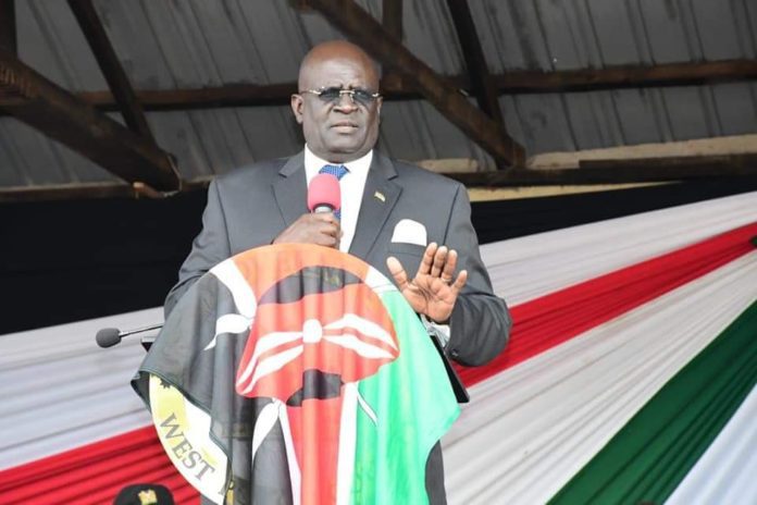 Education CS Prof George Magoha at a past function.