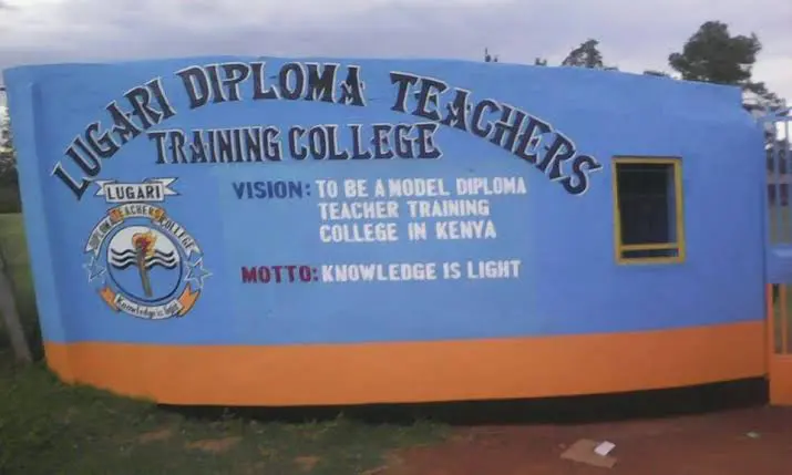 Lugari Diploma Teachers Training College; Lugari TTC Courses and other details.