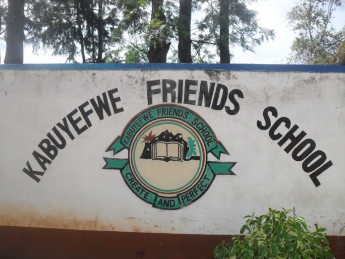 KABUYEFWE FRIENDS GIRLS SECONDARY SCHOOL KABUYEFWE FRIENDS GIRLS SECONDARY SCHOOL