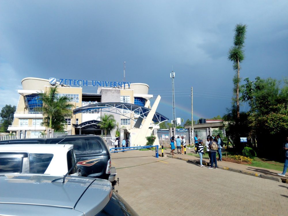 Zetech University student admission list and KUCCPS list pdf download.