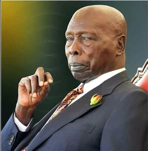 Former President, the late Daniel Toroitich Arap Moi.