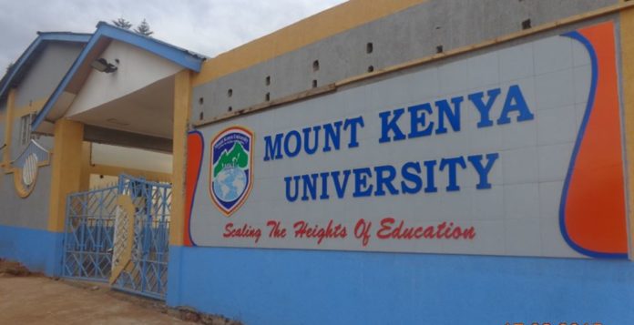 Mount Kenya University, MKU.