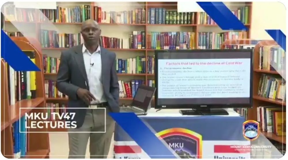 Mount Kenya University, MKU, Online Lectures and Learning platforms
