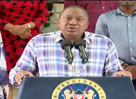 President Uhuru Kenyatta. President Uhuru Kenyatta.