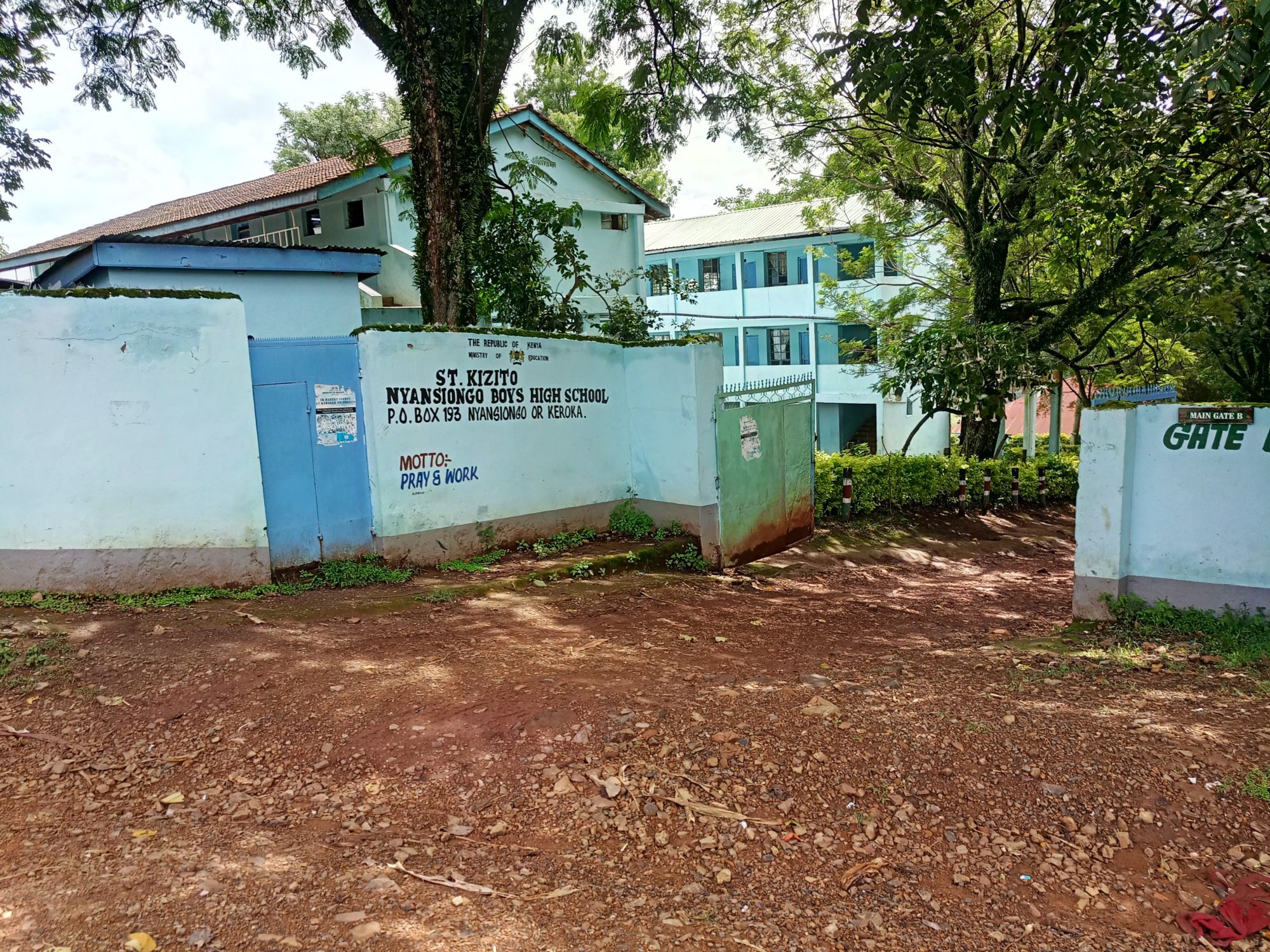 ST. Kizito Nyansiongo Boys High School.