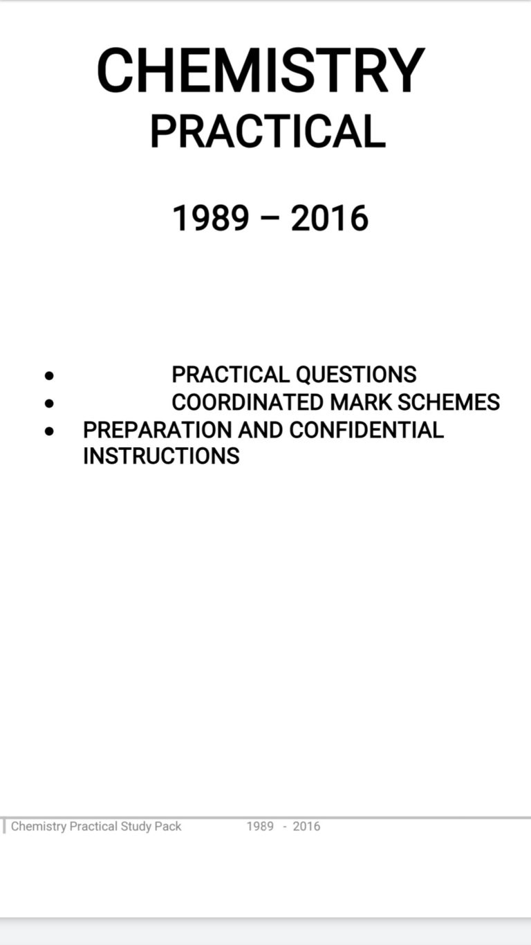 CHEMISTRY NOTES FOR HIGH SCHOOL PDF visual data 5