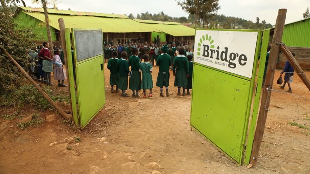 Bridge International Academies. This is one of the privately owned schools in Kenya.