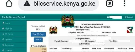 P9 forms for all public servants from the ghris portal; https://www.ghris.go.ke/ P9 forms for all public servants from the ghris portal; https://www.ghris.go.ke/