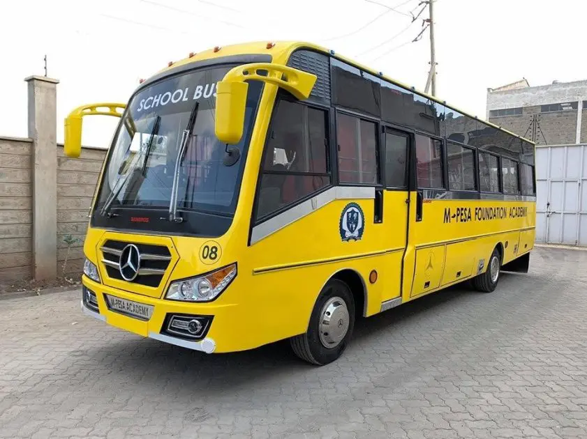 EB5cc9kXYAEIDJN A school bus belonging to Mpesa Academy. The ministry of education is in the process of profiling all school buses in the country.