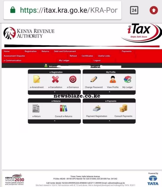 How to file KRA nil returns through KRA iTax portal https://itax.kra.go.ke/KRA-Portal.